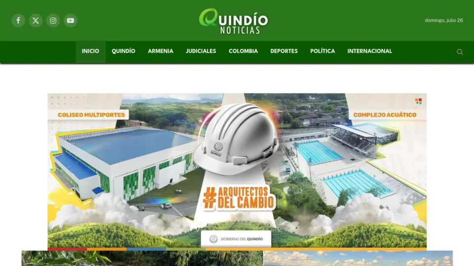 Captura de Quindío Noticias