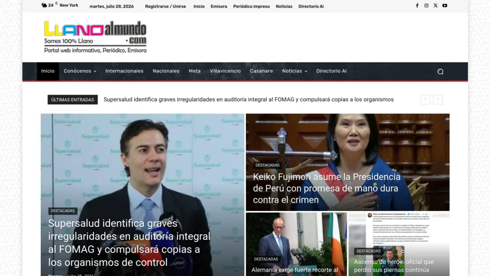 Captura de Llano al Mundo