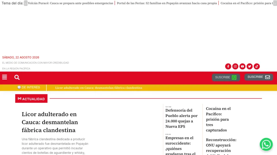 Captura de Meridiano Regional