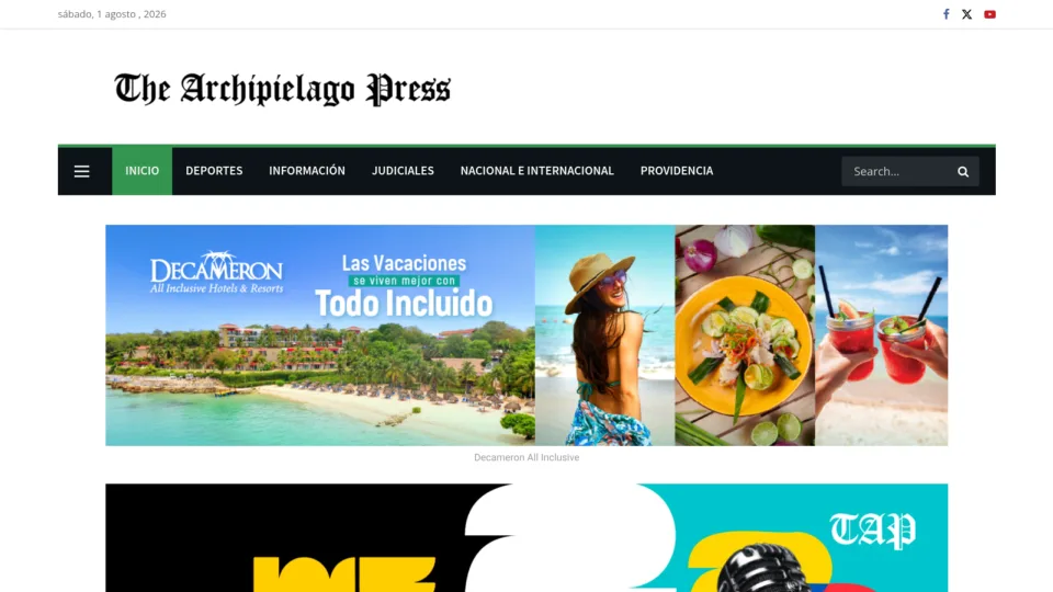 Captura de The Archipielago Press