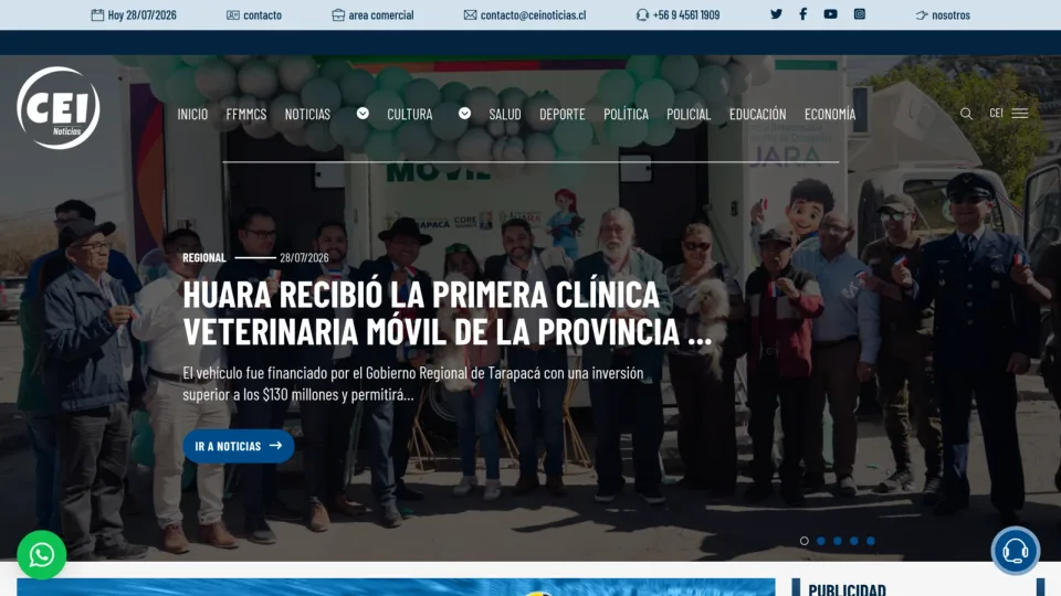 Captura de CEI Noticias