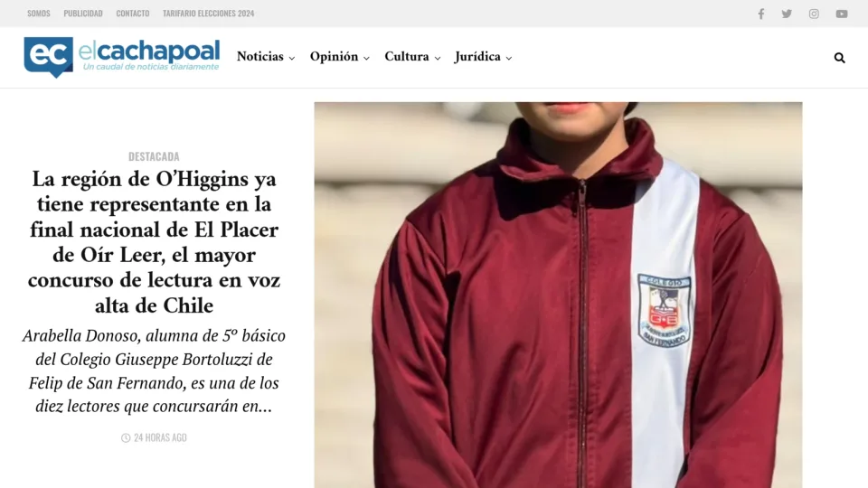 Captura de El Cachapoal