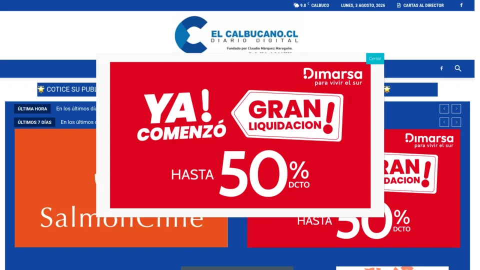 Captura de El Calbucano