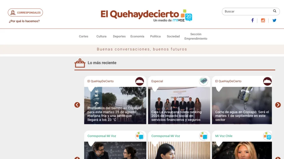 Captura de El Que Hay de Cierto