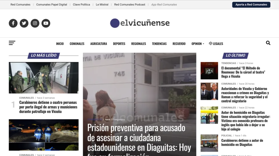 Captura de El Vicuñense