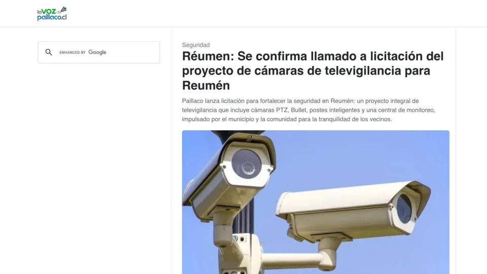 Captura de La Voz de Paillaco