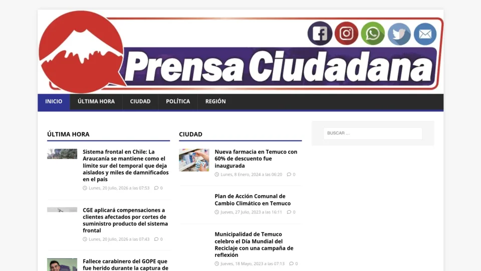 Captura de Prensa Ciudadana