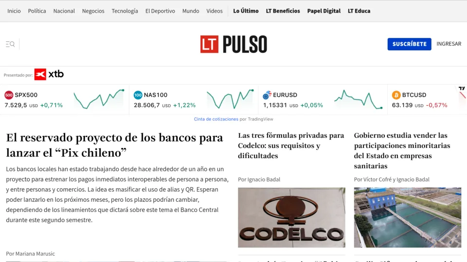 Captura de Pulso