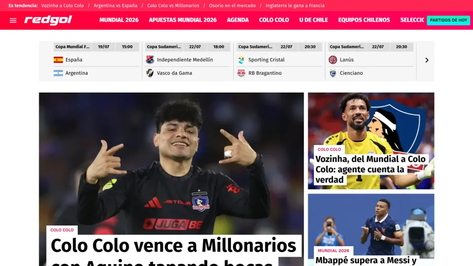 Captura de RedGol