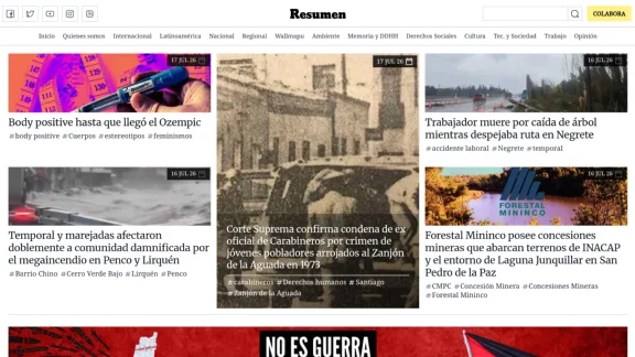 Captura de Resumen