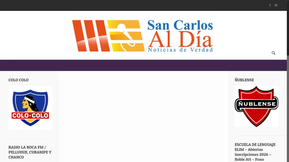 Captura de San Carlos al Día