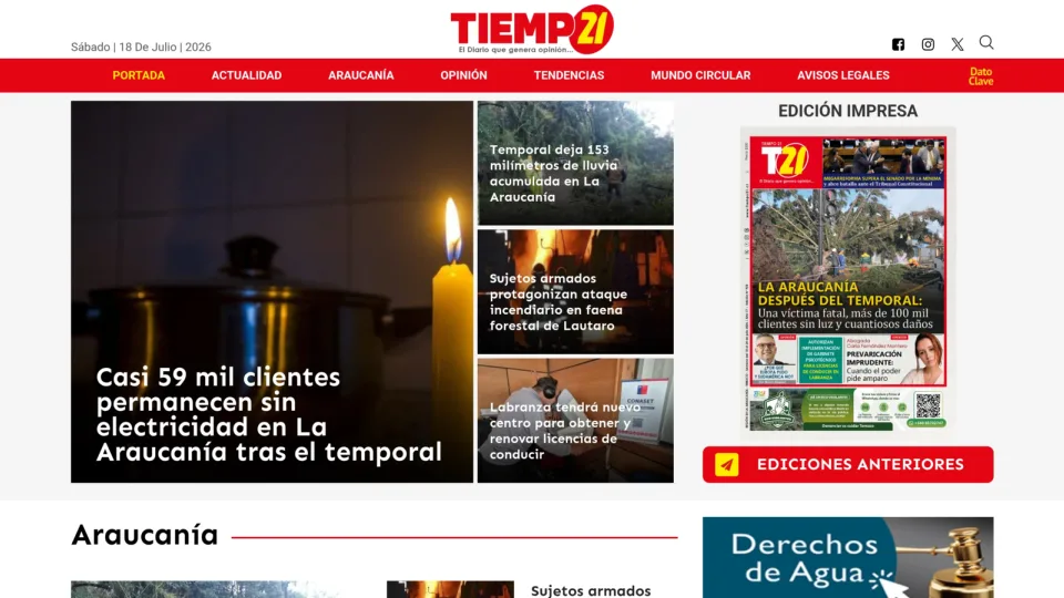 Captura de Tiempo21