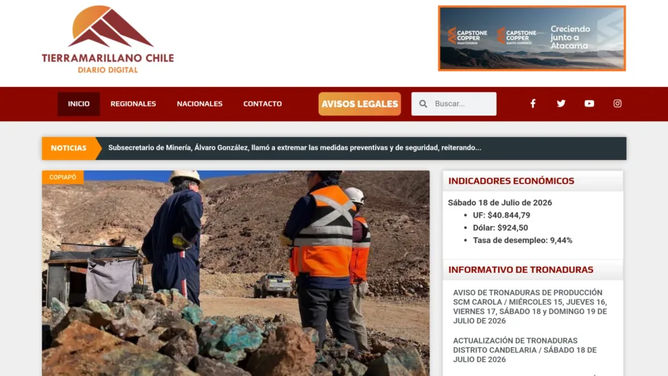 Captura de El Tierramarillano