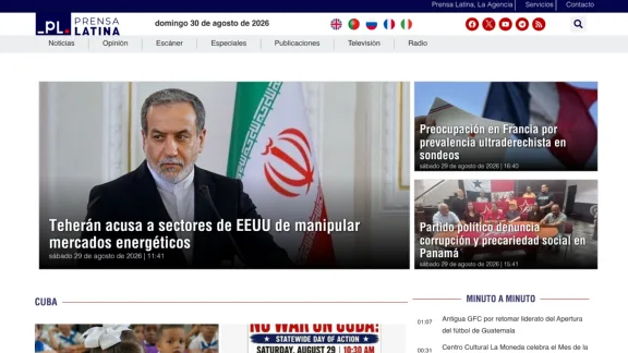 Captura de Prensa Latina