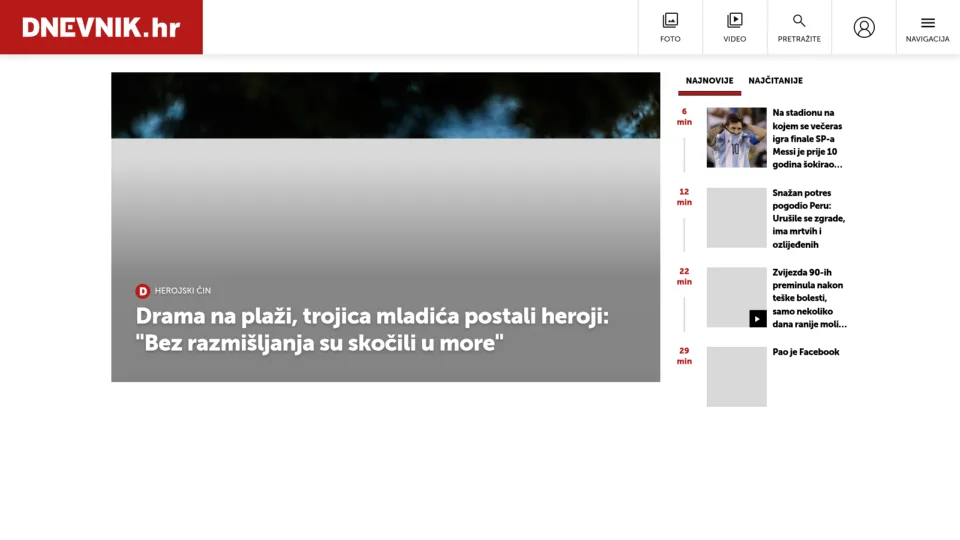 Captura de Dnevnik.hr