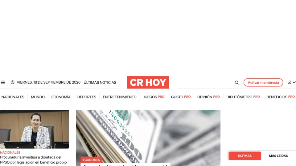 Captura de CRHoy