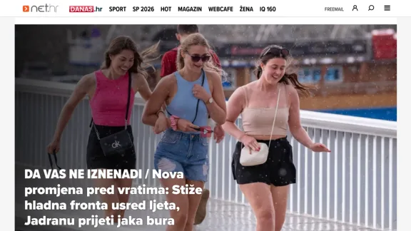 Captura de Net.hr