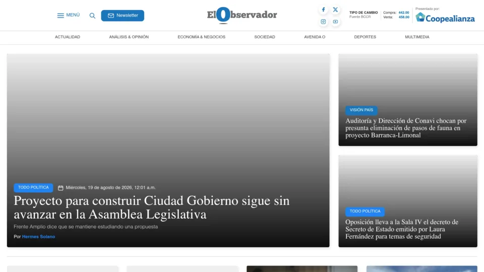 Captura de El Observador