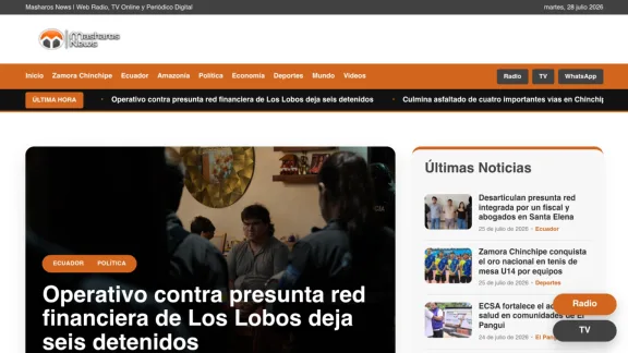 Captura de Masharos News