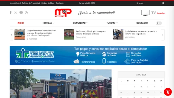 Captura de MP Noticias