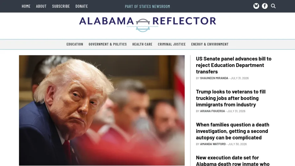 Captura de Alabama Reflector