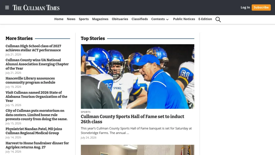 Captura de Cullman Times