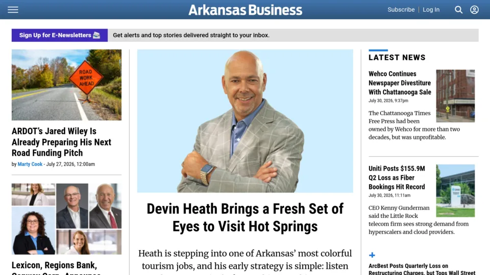 Captura de Arkansas Business