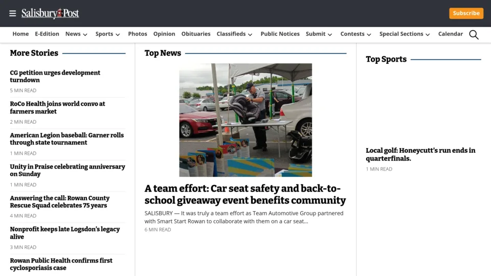 Captura de Salisbury Post