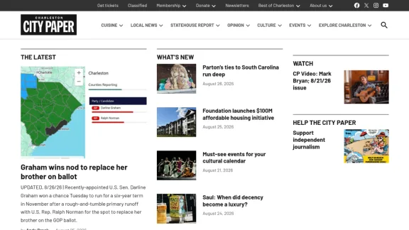 Captura de Charleston City Paper