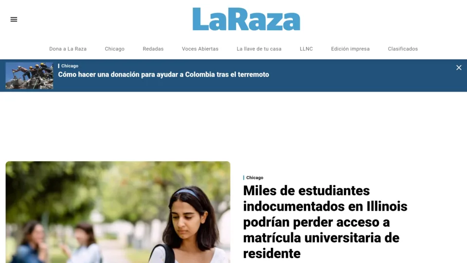 Captura de La Raza