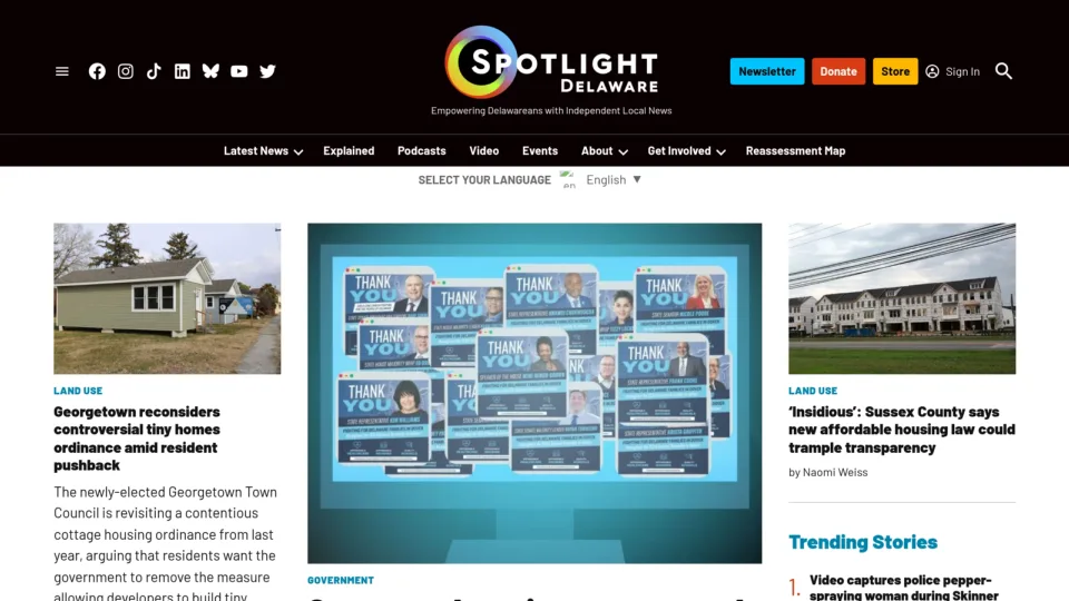 Captura de Spotlight Delaware