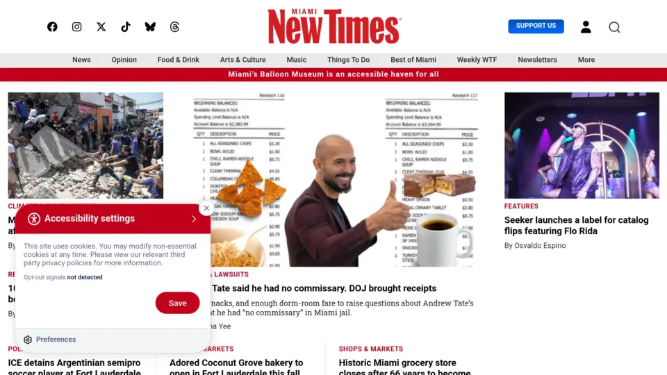 Captura de Miaminew Times
