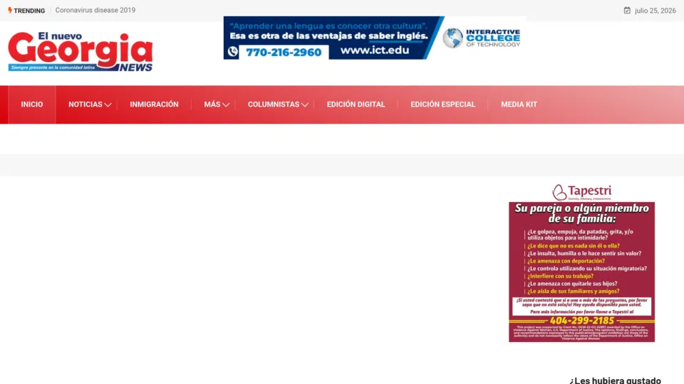 Captura de El Nuevo Georgia