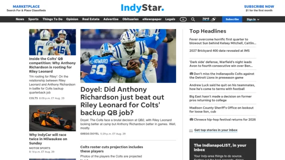 Captura de Indy Star