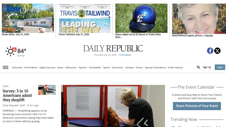 Captura de Daily Republic