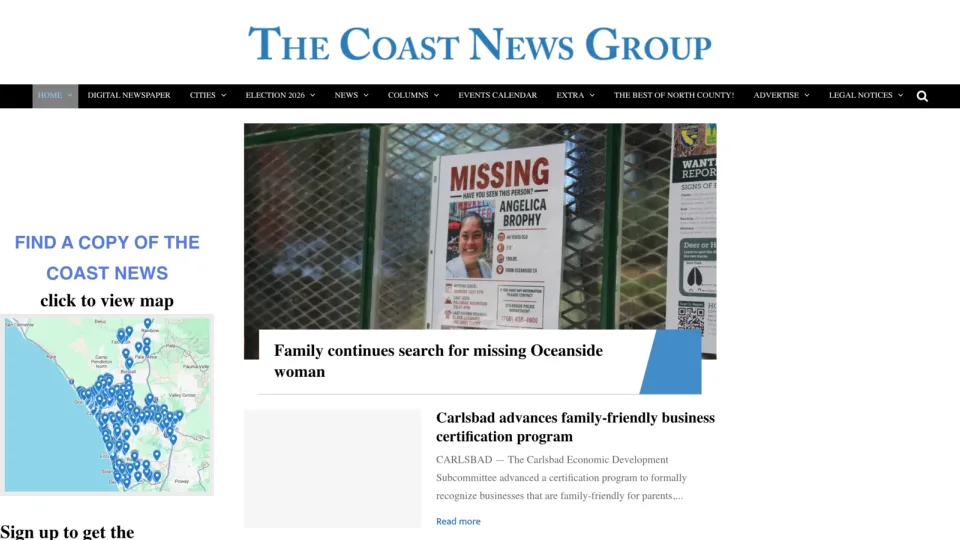 Captura de Thecoast News