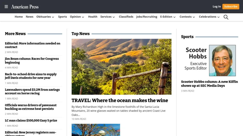 Captura de American Press