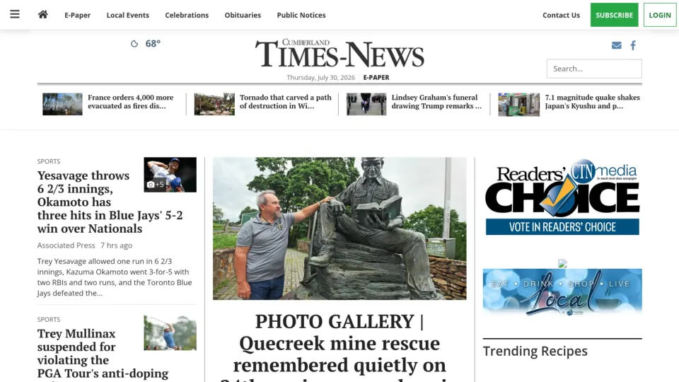 Captura de Times News