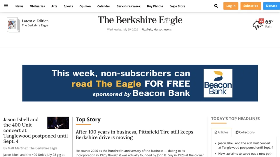 Captura de Berkshire Eagle