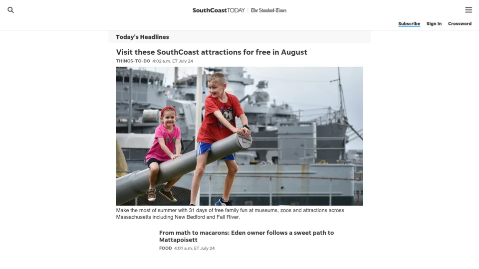 Captura de Southcoast Today