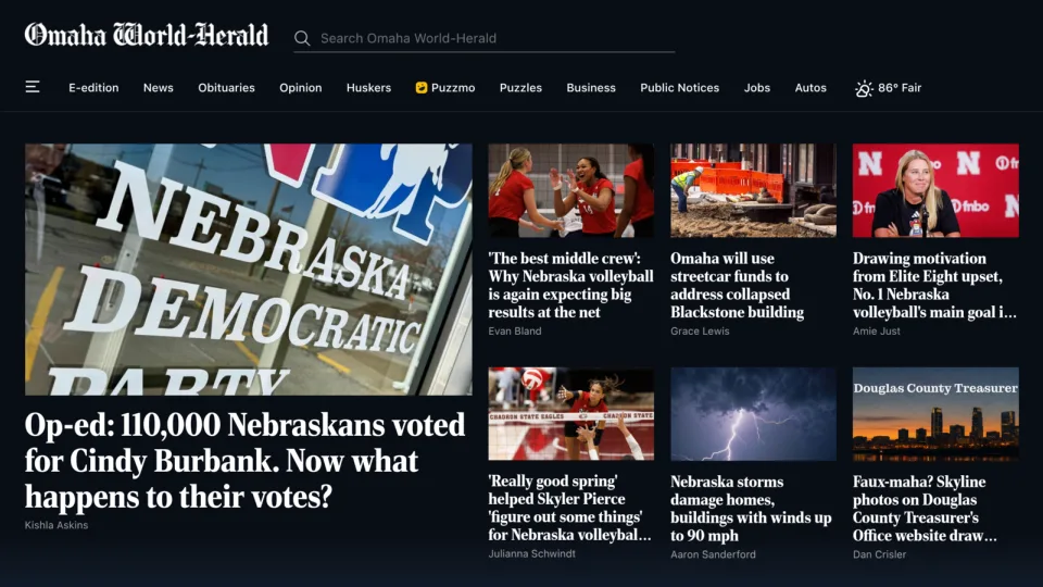 Captura de Omaha World-Herald