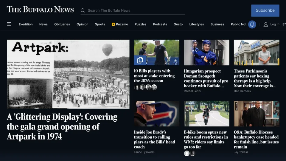 Captura de Buffalo News