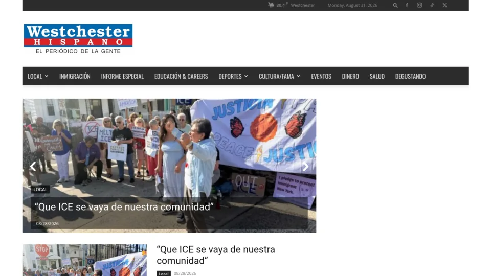 Captura de Westchester Hispano