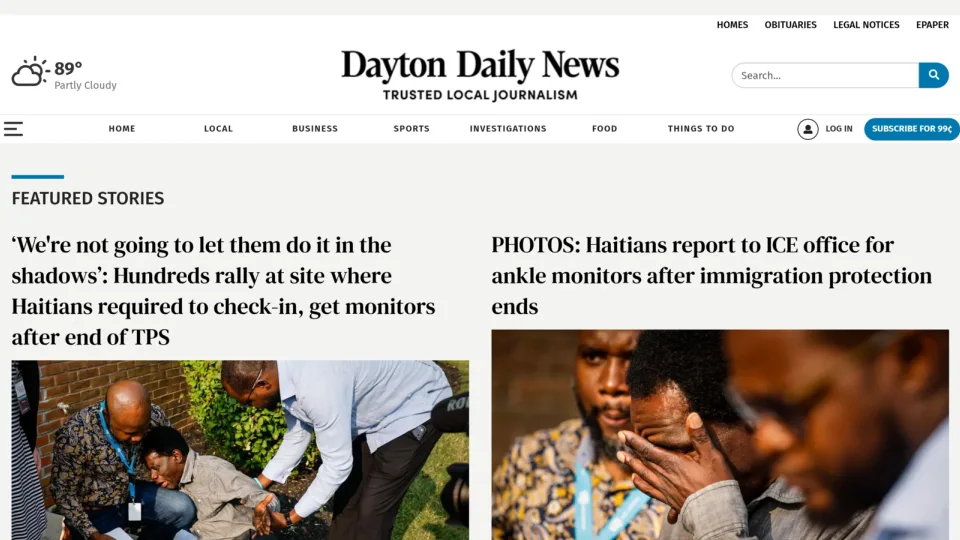 Captura de Dayton Daily News