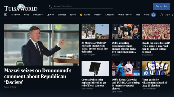 Captura de Tulsa World