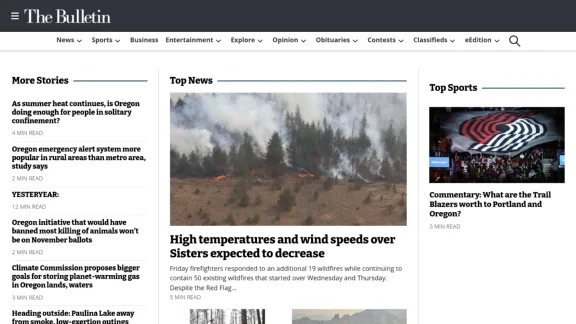 Captura de Bend Bulletin