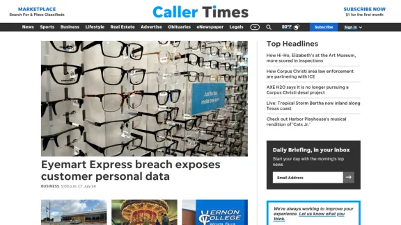 Captura de Corpus Christi Caller-Times