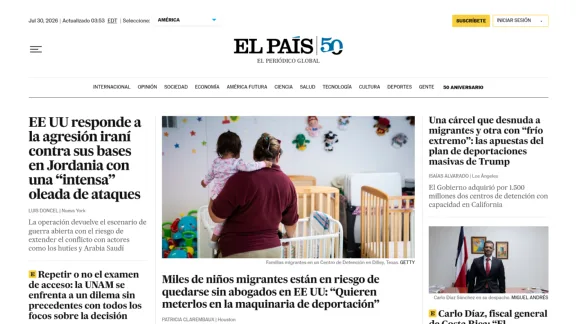 Captura de El País