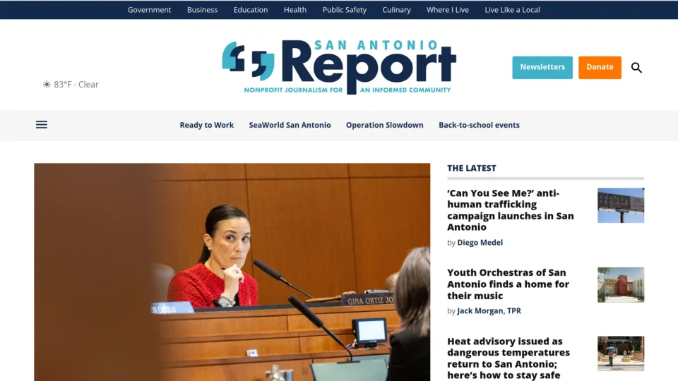 Captura de Sanantonio Report