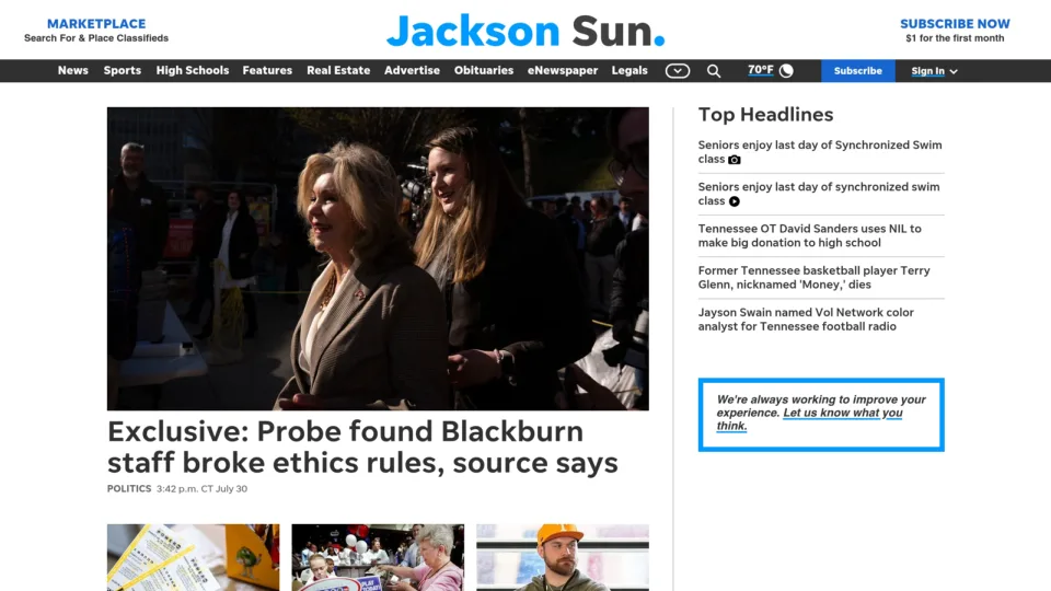 Captura de Jackson Sun
